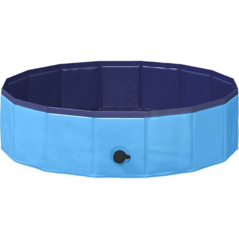 Piscina Infantil Azul Ø 80 x 20 cm vidaXL
