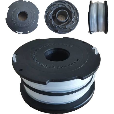 Bobine de fil de nylon 1,5 mm pour coupe-bordures, compatible avec les modèles Black & Decker GL 650 SB 652 655 SBK SZ 660 680 BZ.-AquaForge