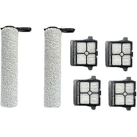 Ensemble de 6 pièces compatibles avec l'aspirateur vapeur Tineco Floor One S7 : brosse rotative et filtre HEPA de haute qualité. WHBYV (1/4)