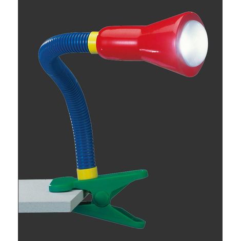 Sobremesa Flexo Multicolor 1xE14 Con Clip Trio Lighting