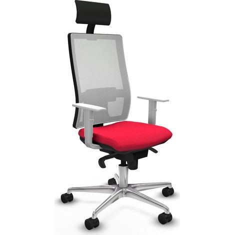 Piqueras y Crespo 4B086N1 Silla Ergonómica Roja (1/3)