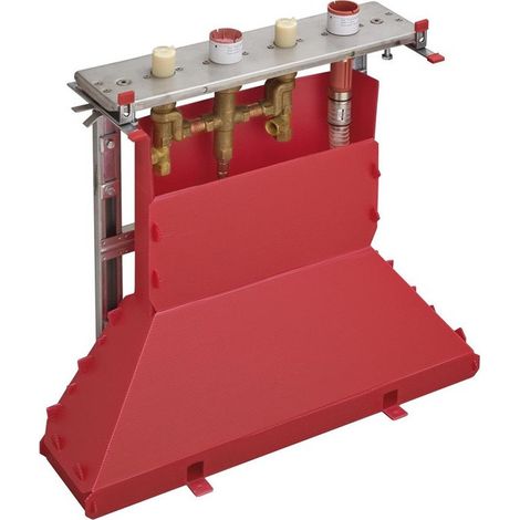 Combiné mél 4 trou s Corps d'encastrement pour montage sur plage de carrelage