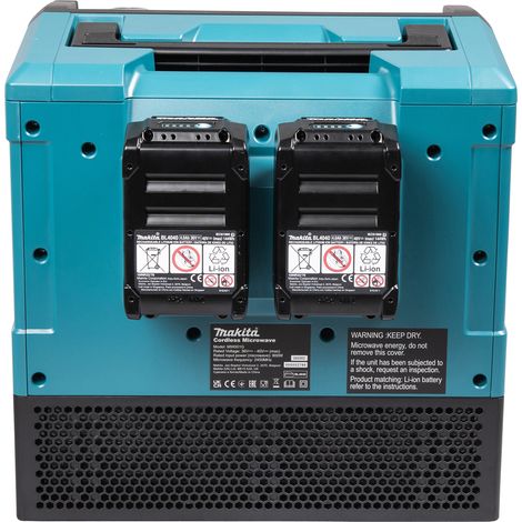 Micro ondes sans fil Makita MW001GZ 40 V (sans batterie et chargeur)
