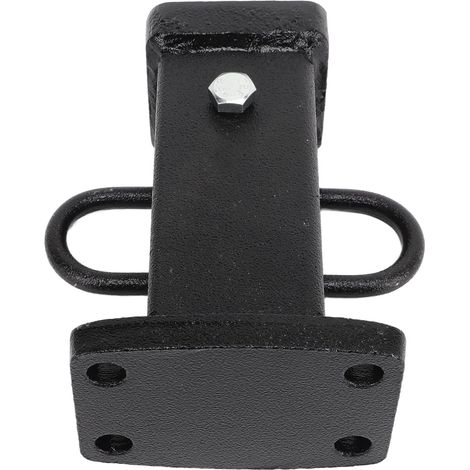 Tube Récepteur D'attelage de Remorque de 2 Pouces, Adaptateur D'attelage de Barre de Remorquage boulonné avec Anneau en Acier pour Suspendre la Chaîne de sécurité (1/5)