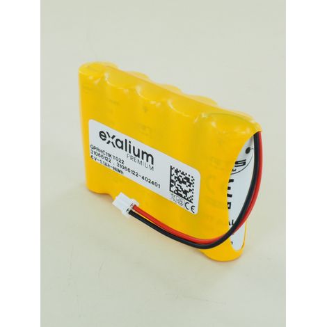 Batterie 6V 1.1Ah NiMh 111921 pour BAES URA ambiance Uralife V
