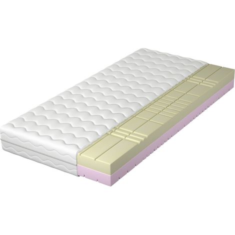 Matelas Navio , Mousse de polyuréthane, 7 matelas à 7 zones de dureté, À deux côtés, Mousse polyuréthane t25 (1/2)