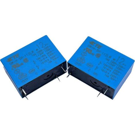 Normally open 4-pin relay TE Connectivity OMIH-SH-112LM 12VDC 16A, original high power.