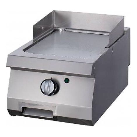 Heavy Duty Plaque de Gril - Lisse - Simple - Prof. 70 cm - Gaz - Maxima