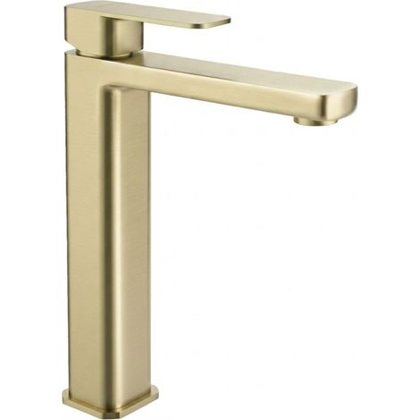 BATHROOM FAUCET REA ARLO BRUSHED GOLD HIGH (1/5)