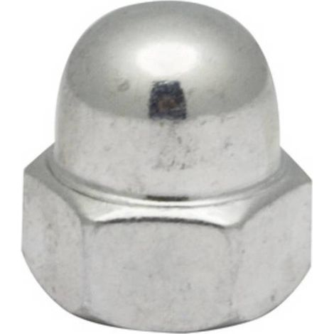 5 x SC DADO CIECO ACCIAIO ZINCATO  5 MA DA 25 PZ