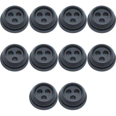 Presse-étoupe câble 10 x 3 trous pour ligne de carburant Eco ED-200 ED-2000 EDR-210 EDR-2100 EDR-2400 ES-1000 ES-2000 ES-210 ES-211 ES-2100 HC-1001 HC-1500 HCR-1500 Edger Trimmer remplacement 13211546 (1/5)