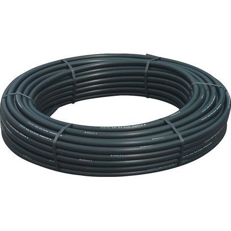 Tuyau de pression PE40 Dimension 25 mm 6 bar longueur 100 m BEVO (Par 100)