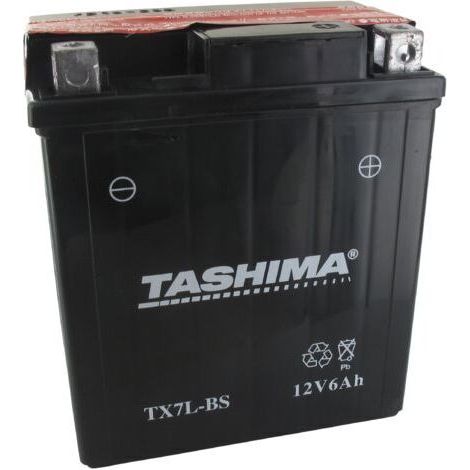 Batterie scooter/moto YTX7LBS 12V 6Ah étanche sans entretien (1/3)