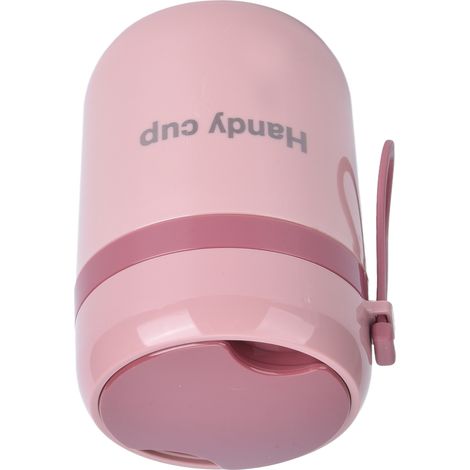 Suppenflasche aus Edelstahl 304 für Kinder, wärmbare Frühstücksschale für Schulkinder, auslaufsicherer Isolierbehälter für Mitarbeiter, nordisches Rosa (1/5)