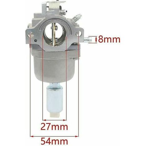 1 carburatore Briggs & Stratton, per motori da 14,5 a 18 CV, compatibile con il tosaerba Intek 31A707/31A777/31B775 (1/4)