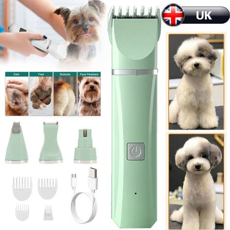 Tondeuse professionnelle pour chiens à poils épais, rasoir électrique (1/5)