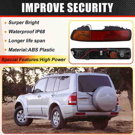 MR508784 is suitable for the right rear brake light of the Mitsubishi Pajero Montero V75 V77 V73 (00-03). (1/5)