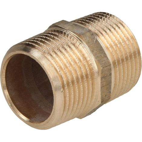 Raccord Viega double nipple rosca macho forma hexagonal