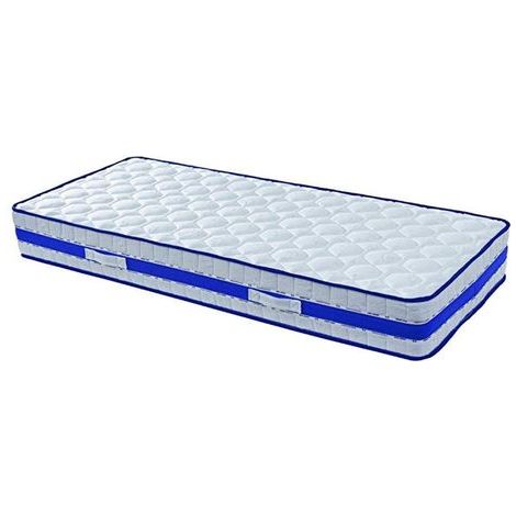 Matelas Trés Epais 29 cm + Alése 80x200 Trés Ferme + Oreiller Visco - 7 Zones de Confort - rembourrage 100 % polesther - âme 100 % polyuréthane poli lattex HR Derniére Génération - Trés Respirant (1/5)
