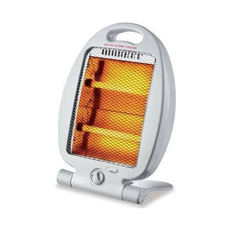 Estufa de cuarzo 800W con base plegable 600x300x240