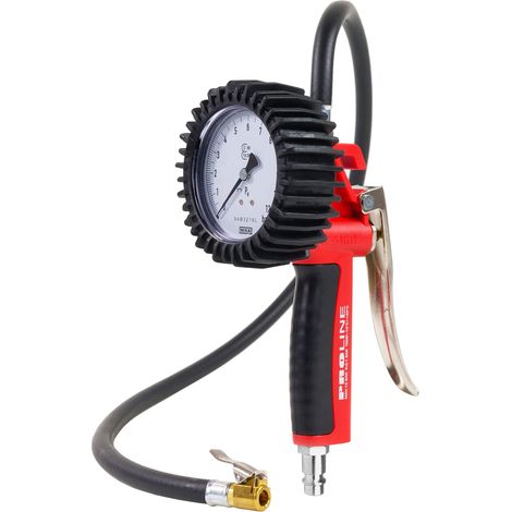 GAV Pistola Gonfiaggio Pneumatici Professionale Auto e Camion con Manometro Pressione Gomme WIKA 80mm – Certificata (1/6)