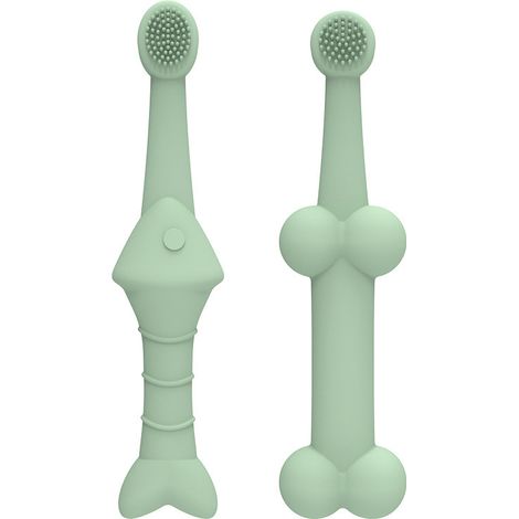 Brosse à dents de nettoyage buccal pour chien, anti-tartre, ensemble de fournitures de nettoyage buccal pour chat (1/3)
