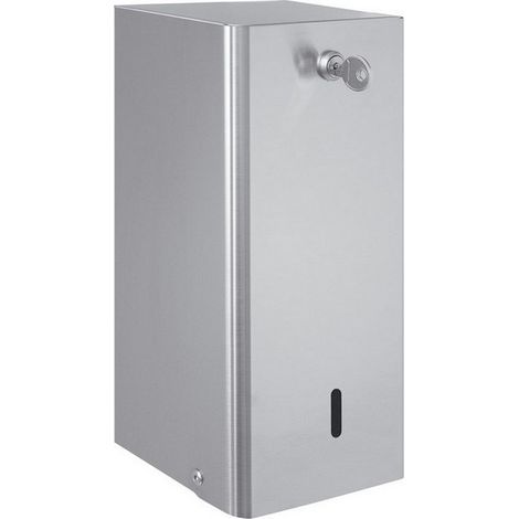 Dispenser carta igienica a fogli, inox lucido (1/3)
