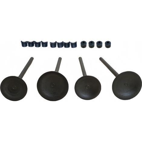 Valve stem seals for motorcycle engines, compatible with Benelli BJ250, TNT250 and BJ250-15A valves.