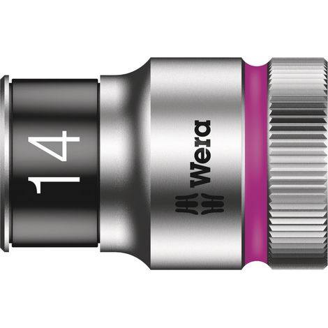 WERA Steckschl.-Einsatz 1/2" 14mm 6kt. Haltefür