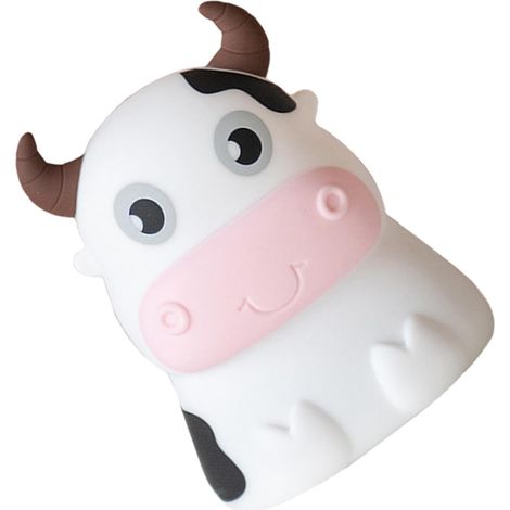 Veilleuse Vache en Silicone Tactile pour Chambre D'garçon et (1/5)