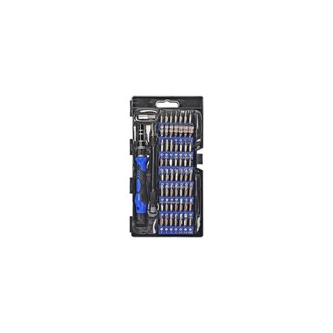 Kit de 60 tournevis de précision, outils multifonctionnels en acier trempé haute dureté pour le démontage et la réparation de smartphones, ordinateurs, lunettes et appareils électroniques (1/4)