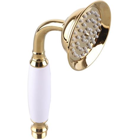 G1 / 2 "Gold Pinole de douche à la main Pulporteur de salle de bain accessoires (1/4)