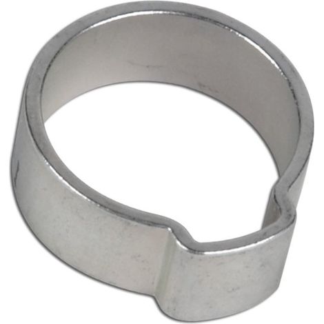 1-Ohr-Schlauchklemme für NW 7 mm, verzinkt