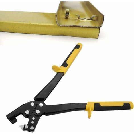 Pince À Sertir - Profilés U 0,6 Mm - Sertissage Permanent - Usage Bricolage Et Professionnel - 1 Pièce (1/4)