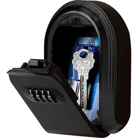 Boite A Clefs Avec Code À 4 Chiffres, Boite À Clés Murale, Boîte De Rangement Des Clés, Boite A Clefs Securisee Exterieur, Boite À Clefs Étanche Et Antirouille, Boite À Clé Résistant Aux Intempéries (1/5)