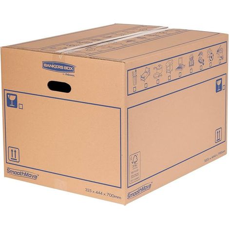 Scatola per trasloco Fellowes smoothmove doppia parete 36x55 cm