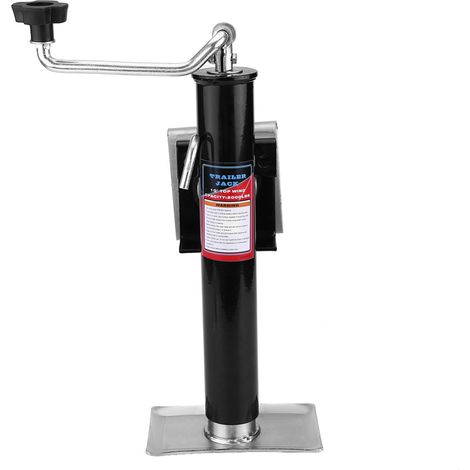 Chariot de remorque pour bateau 2000 lbs, roue de secours robuste en métal pour caravane, support de vérin lourd (1/5)