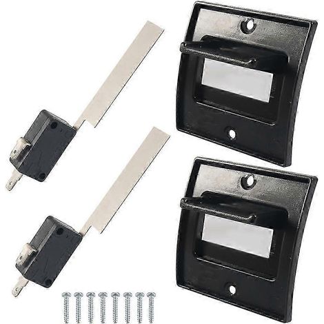 Deux ensembles d'interrupteurs à voile 33082 avec support SVC Df, kit d'interrupteur à voile avec support M/L, compatibles avec les poêles de camping-car Dometic Atwood. (1/5)