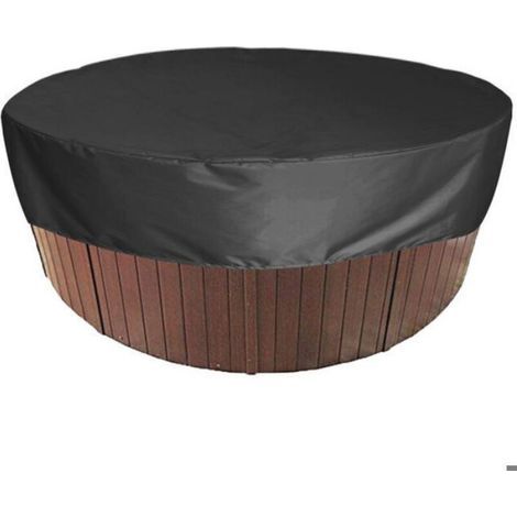 Couverture Piscine Ronde - Bache Solaire 190T - Protection UV Pour Piscine Extérieure Et Spa - 200 x 30 cm (1/2)