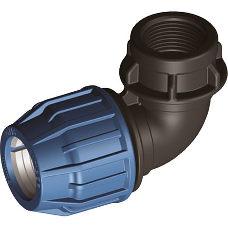 Codo PP 20x3/4" GZ para tuberías de agua de PE