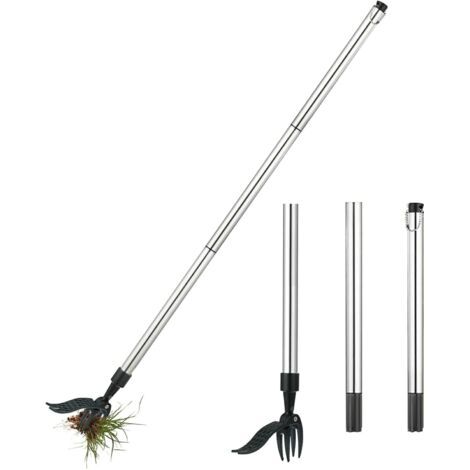 Diserbante manuale, lungo 100 cm, per denti di leone, estrattore di erbacce, strumento manuale per diserbare, per rimuovere efficacemente le erbacce. (1/4)