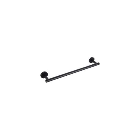 Schwarze 40 cm Handtuchstange, 40 cm, gebürstetes Nickel, Wandmontage, Edelstahl 304, Badezimmer - Crezuo