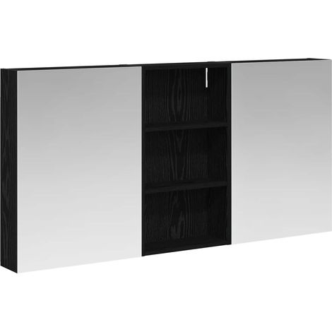 Maison Exclusive - Set di Armadi da Bagno con lo scaffale 3 pcs 140 x 14,5 x 70 cm