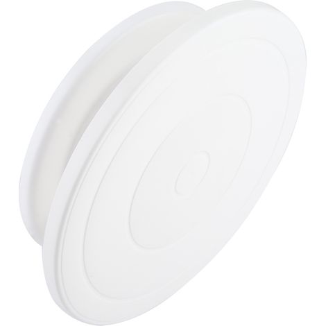 Plateau tournant pour la décoration de gâteaux, support rotatif, ensemble d'outils de décoration pour la pâtisserie (blanc) (1/5)