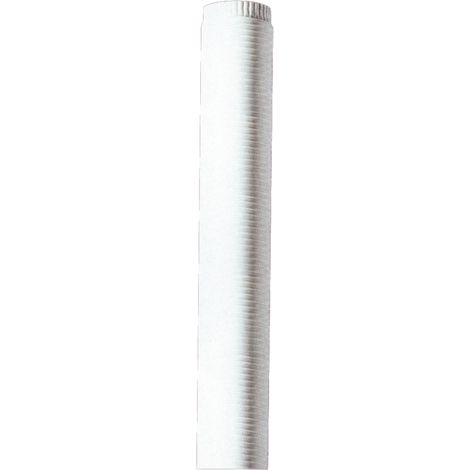 TUBO STUFA FLESSIBILE BIANCO Ø10CM 3MT