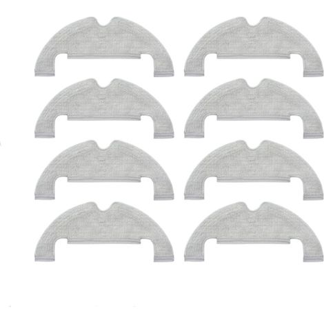Filiyano-Chiffon de nettoyage pour robot aspirateur Dreame Bot D10 Plus/RLS3D/Z10 Pro/L10 Plus Gris (1/5)