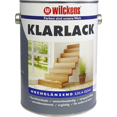 Vernis transparent Nopolux Wilckens Granite, bidon de 2,5 l
