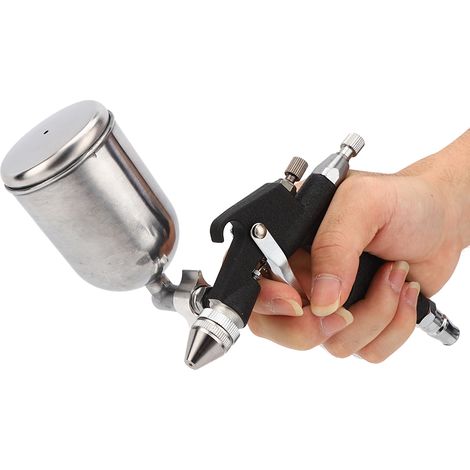 Pneumatische Farbspritzpistole, 0,5 mm oberer Behälterdurchmesser, hohe Zerstäubung, K'3 Spritzgerät für Automobilindustrie, Industrie, Versand, Holzbearbeitung (1/5)