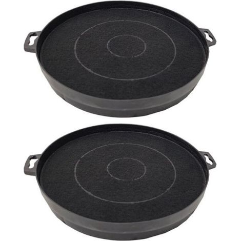 Filtre Charbon B210 FAC539 210 X 30 mm Pour Hotte Aspirante - Lot de 2