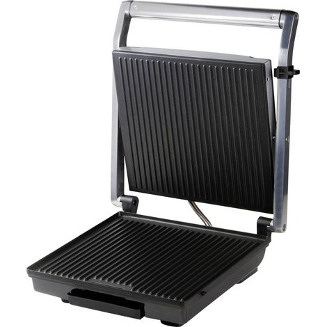 Grill elettrico Domo DO9225G nero 2000 W superficie 29,5x26,5 cm